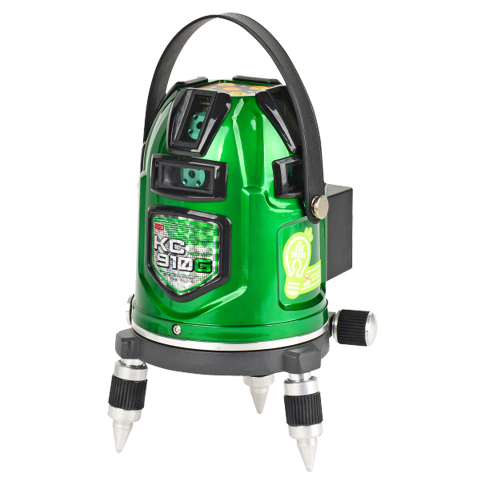 코세코 레이저 레벨기 6배 밝기 그린빔 전자센서 KC-910G